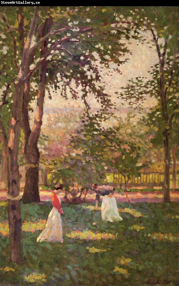 Paxton, William McGregor The Croquet Players